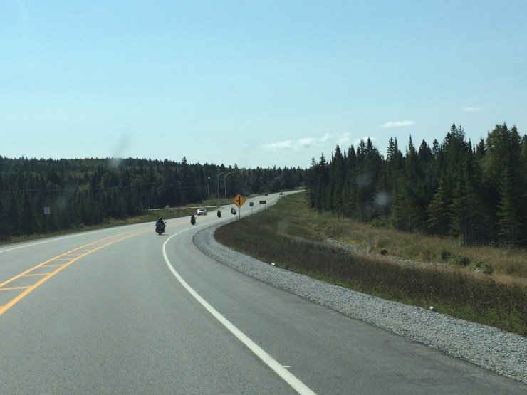 Motorcyclists Quebec